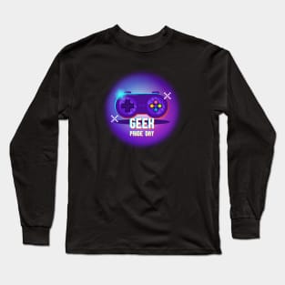Geek Pride Day - Gaming Artwork Long Sleeve T-Shirt
